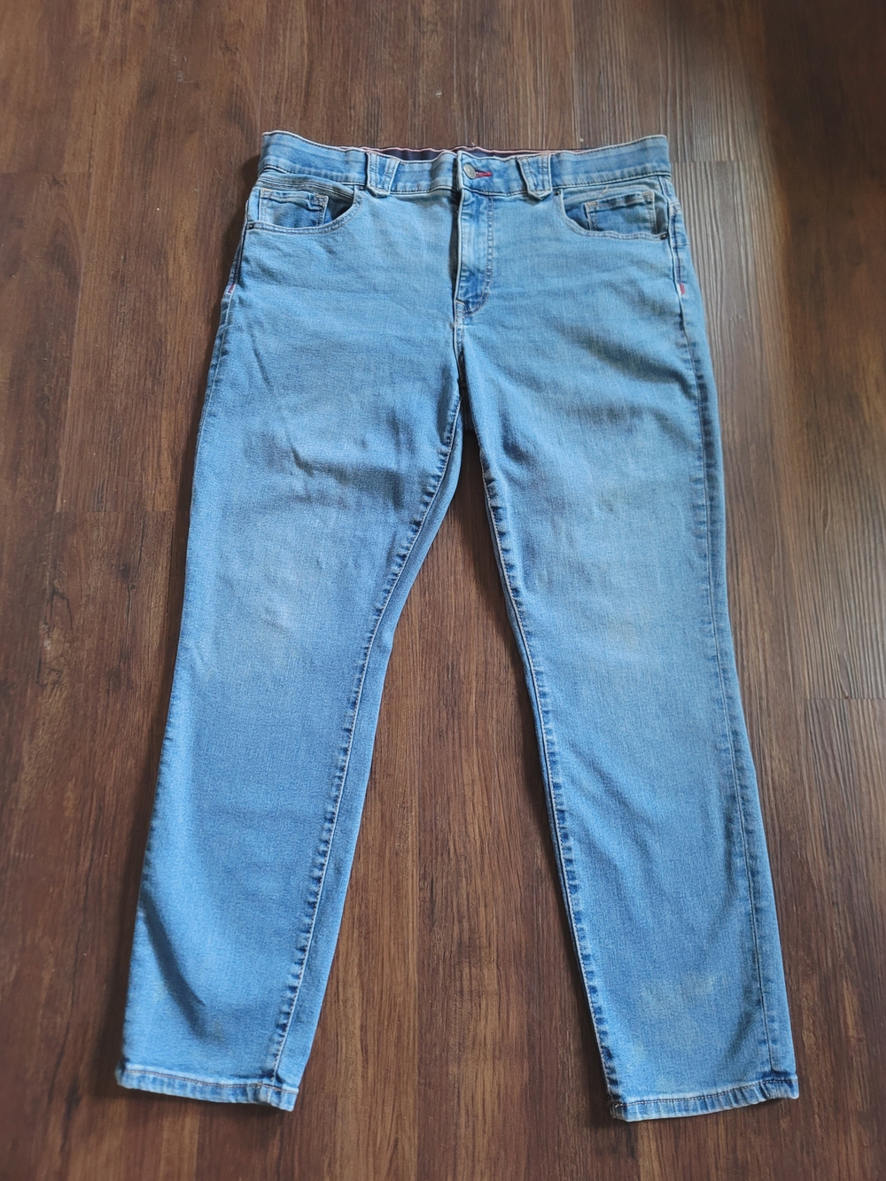 Tommy Hilfiger Light Blue Men’s Slim Straight Jeans